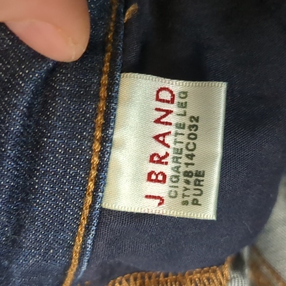 J brand cigarette leg pure jeans size 26 - Picture 5 of 7